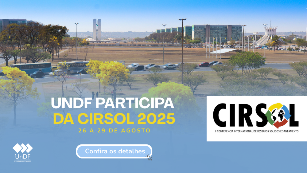 Capa da notícia: UnDF participa da CIRSOL 2025